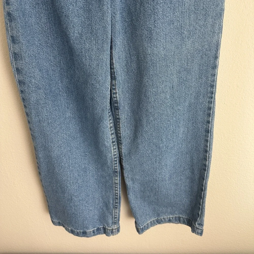 Zonz Wide Leg Skate Jeans Mens 25 Blue Vintage 90s Baggy High Rise Denim